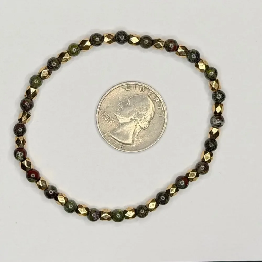 Dragons blood bracelet stretchy handmade